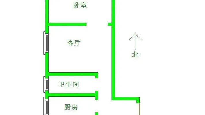 急租 宝龙正大泉舜 1室1厅 配套齐全 电梯房