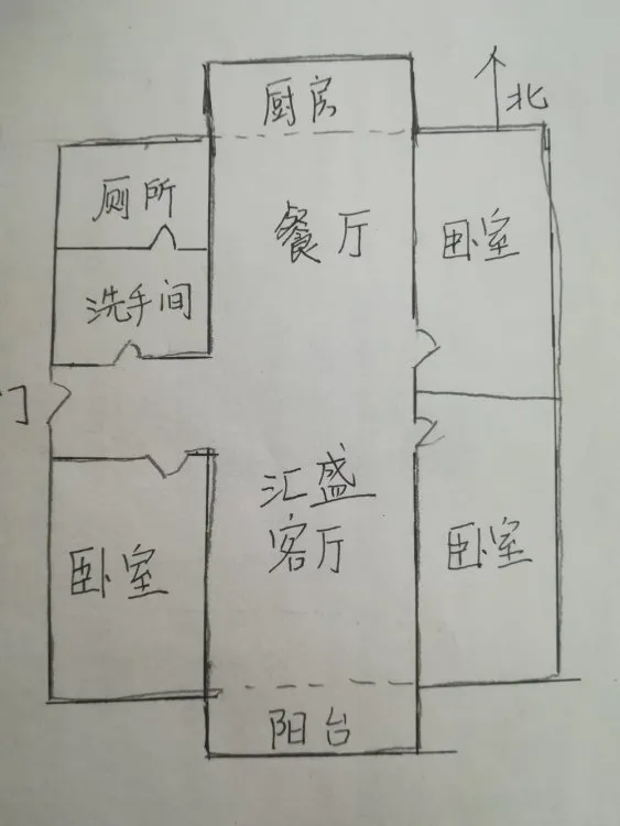 出租湖滨园二楼80平冰箱洗衣机空调电视一应俱全1000每月