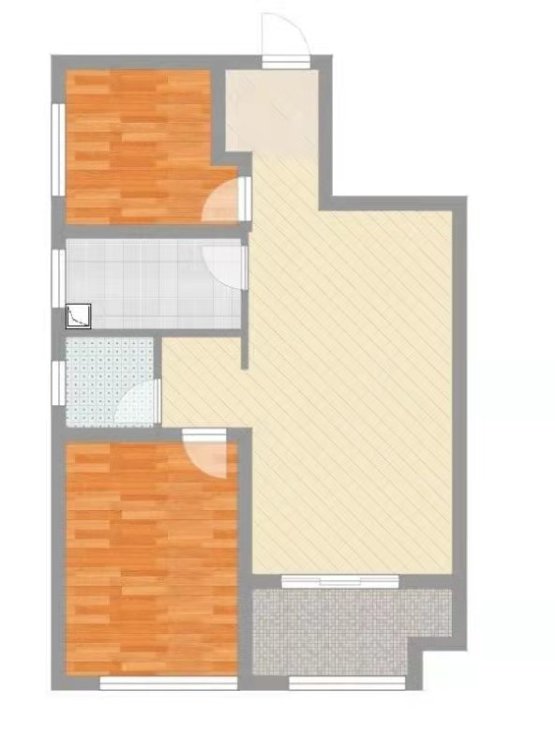 三中对面吉祥家园精装修2室空调冰箱洗衣机热水器拎包入住-吉祥家园租房