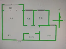 房管局|鸿基花苑2室2厅1卫出租|买房租房佣金全返