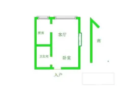 洛龙|东方今典水晶7号1室1厅1卫出租|买房租房佣金全返