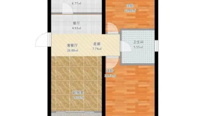 三合小区位置好下楼就车站，双室家具家电齐全拎包入住可短租