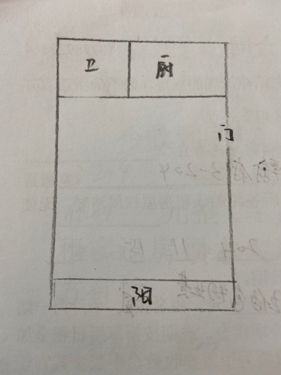 美人鱼附近私人楼 套间式一房一厨一卫 家具家电齐全 700-皇珠广场租房