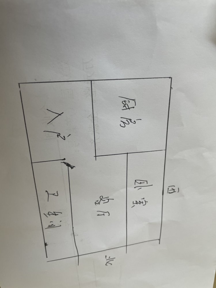 恒治新东方,恒治新东方47平大单室西北向家具家电齐全拎包即住1