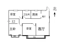 镇平|御景华城3室2厅1卫出租|买房租房佣金全返