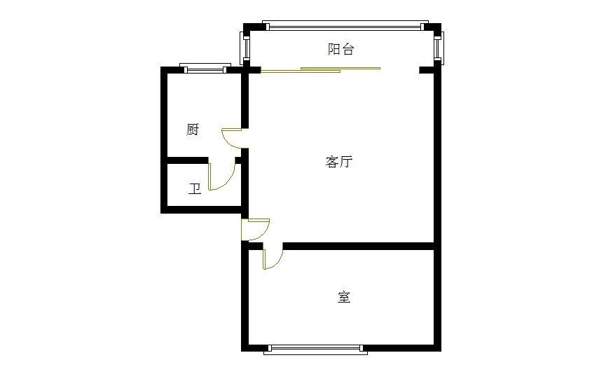 天鹅花苑 1室1厅1卫 电梯房 精装修 配套齐全-天鹅花苑租房