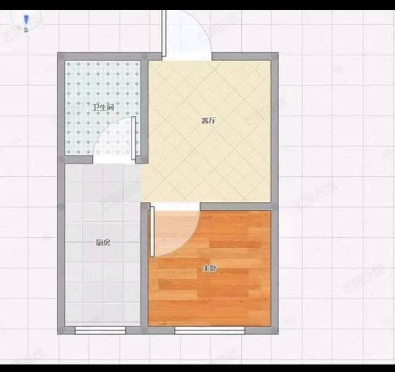 浑南长青可月付一室一厅南向长青南街地铁欧亚长青城音乐学院-蓝天佳苑租房