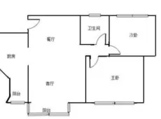 东区|德铭菩提苑2室2厅1卫出租|买房租房佣金全返