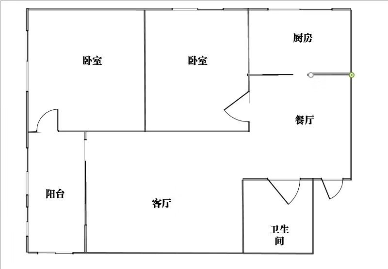 好房出租，长兴小区三室两厅两卫 2楼 位置优越 1700一月-长兴小区租房