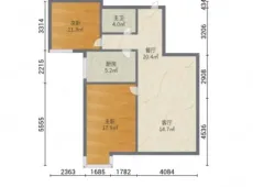 高铁站|和润新城畅园2室2厅1卫出租|买房租房佣金全返