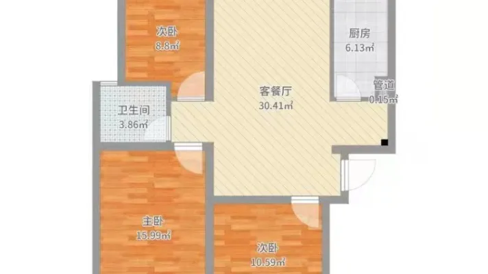 常德花园小区 恒大华府三室两厅 实地拍摄不虚假 拎包入住