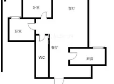 松山|金御华府B区2室1厅1卫出租|买房租房佣金全返