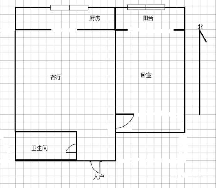 急租上海市场附近 精装修 一室一厅 配套齐全 停车方便-浅井头村安置小区租房