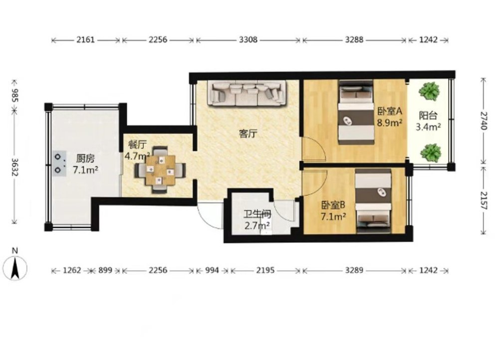 南亚商圈滇池路省委政协旁。2室2厅精装修带部分家具。看房方便-正和小区和顺巷租房