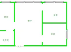 云岩|省府北街1号2室2厅1卫出租|买房租房佣金全返