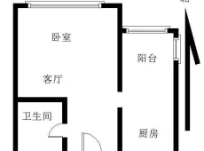 怡翠|汇邦金座1室1厅1卫出租|买房租房佣金全返