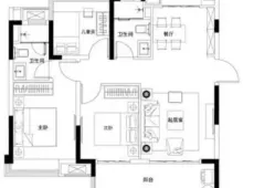 高铁站|金城大厦3室2厅2卫出租|买房租房佣金全返