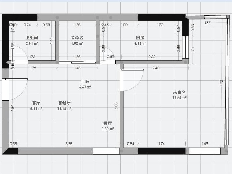 南坪 精装修一室一厅 家电齐全 随时看房-康德国会山租房