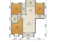 驿城|爱家会展国际公寓1室1厅1卫出租|买房租房佣金全返