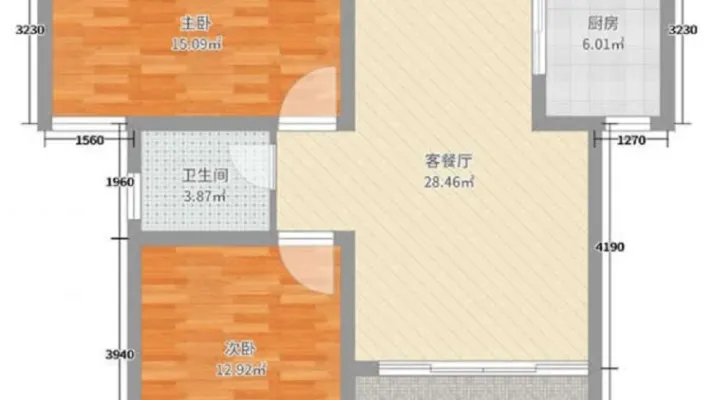 西门 北门学校附近   精装2房2厅  有钥匙   步梯2楼