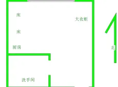 松山|金山利商务中心1室1厅1卫出租|买房租房佣金全返