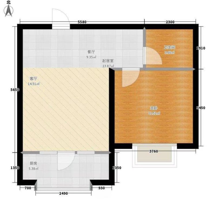 大润发楼上 电梯8楼 一室 榻榻米 客厅沙发床 随时看房-鹤城丽都租房