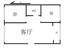 矿区|恒安新区O区2室1厅1卫出租|买房租房佣金全返