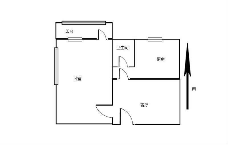 拖厂八号社区 2室1厅1卫 配套齐全 精装修-一拖八号街坊租房