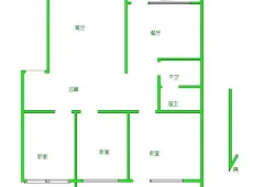 帅府小区3室2厅1卫出租|买房租房佣金全返