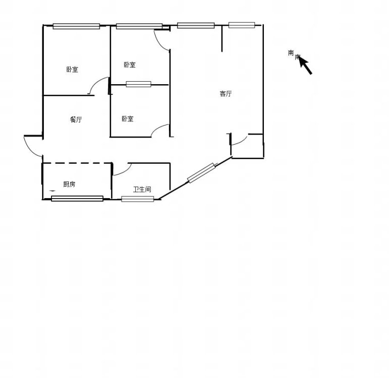 新洲家园  三室  家电家具齐全 拎包入住-新洲嘉苑租房