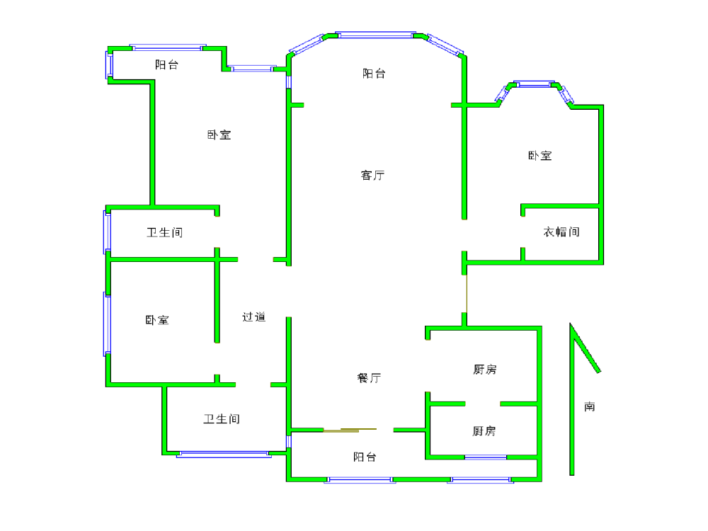 东岸国际二期洋房出租精装修家具齐全包暖包物业拎包入住可办公-东岸国际二期租房