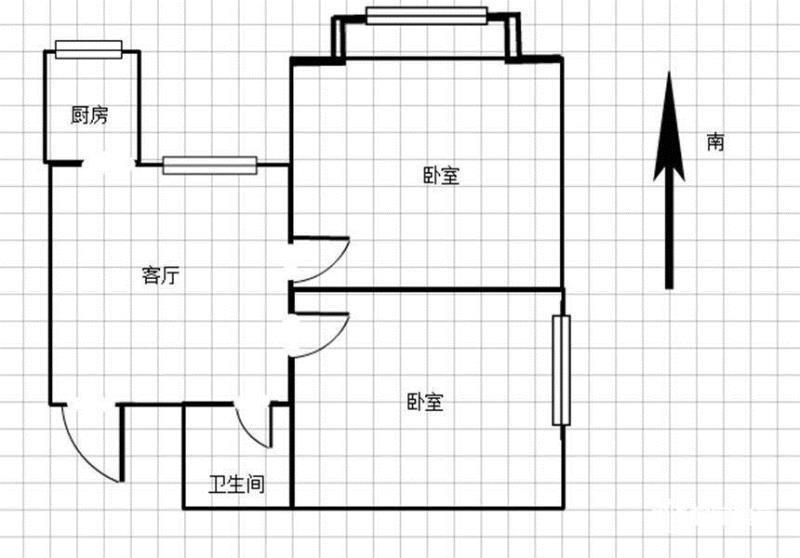 涧西区 上海市场  精装二室 拎包入住-春华朗城租房