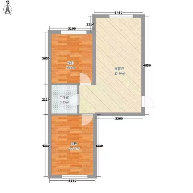 大士院二区北区,大士院二区  二室一厅装修全带拎包入住1200  元1