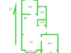 勘察研究总院宿舍西区2室1厅1卫出租|买房租房佣金全返