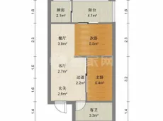 新罗|东湖花园2室2厅1卫出租|买房租房佣金全返