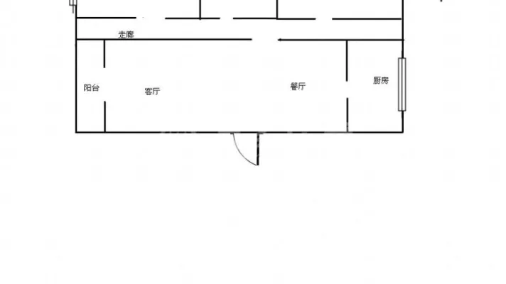 城市风景 2室2厅1卫 电梯房 精装修 98平