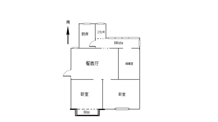 老城区 检察院宿舍小区 停车方便 中等装修 可拎包入住