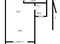 芗城|景江花园1室1厅1卫出租|买房租房佣金全返