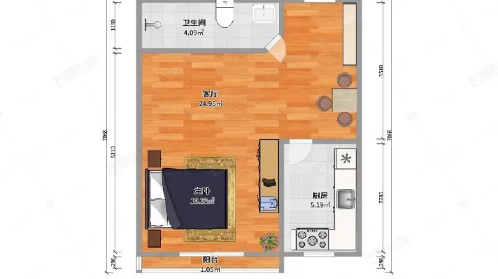 拎包入住月付君泽苑一室乐汇城北国勒泰解放广场平安公园鸿锐大厦