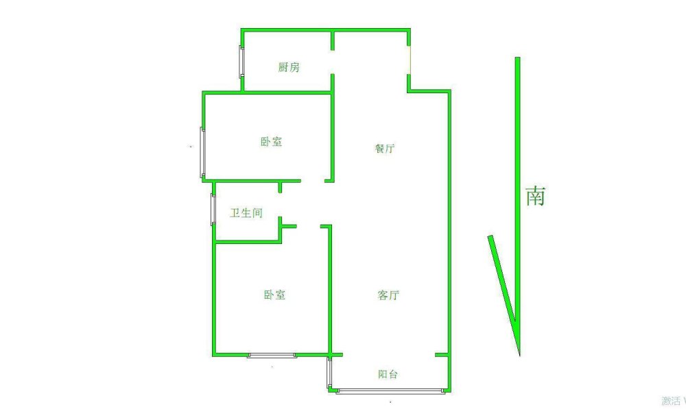 南昌路 顺驰城 河景房 温馨装修 干净整洁 家电齐全 拎包住-顺驰城租房