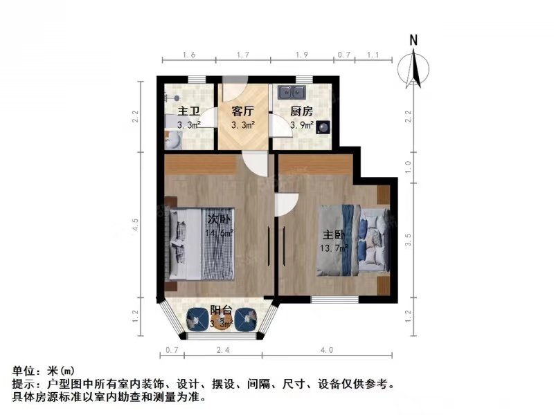 出门成山路站 双南两房一厅 房东第一次出租 价格好谈 随时看-上钢一村租房