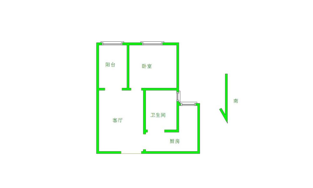 南昌路 万达旁 名门盛世 一室 精装 空调 公寓 拎包入住-名门盛世租房