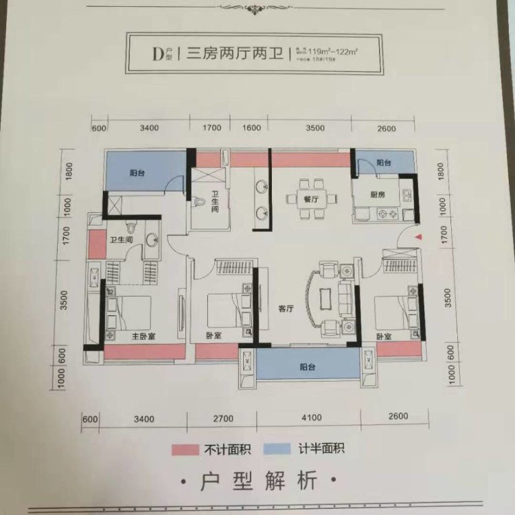 坚基美好嘉园,坚基美好嘉园三房两厅两卫1800月 包物业1