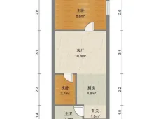 新罗|莲花湖畔2室1厅1卫出租|买房租房佣金全返