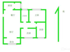 恒大绿洲3室2厅2卫出租|买房租房佣金全返