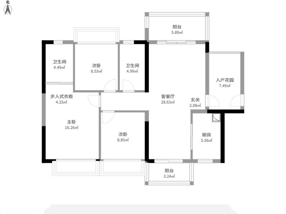 时代御京新城,时代御京中高层三房出租 电梯房 家具齐全 水电费便宜 停车方1