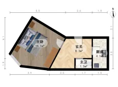 河东|新义信里1室1厅1卫出租|买房租房佣金全返