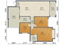 龙马潭|步步高新天地2室2厅1卫出租|买房租房佣金全返