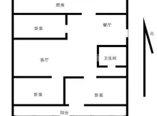 尧都|国税小区3室2厅1卫出租|买房租房佣金全返