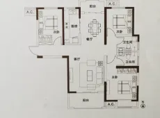 华龙|建业壹号城邦3室2厅1卫出租|买房租房佣金全返